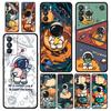 Мультяшный милый чехол для телефона с космонавтом для Oppo A17 A31 A54 A57 A78 A79 A98 Find X5 X6 Reno 6 7 8 10 11 12 13 F Pro 5G Мягкий чехол из ТПУ