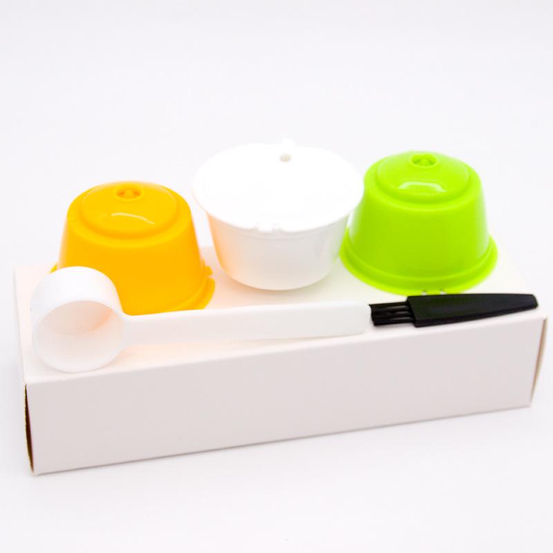 3-Piece Reusable Coffee Filter Screens for DOLCE GUSTO Capsules