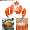 Multi-Jointed Movable Pumpkin Figurines Transformable Halloween Decorations Assembly Model