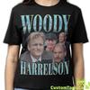 WOODY HARRELSON Shirt, Woody Harrelson Homage Tshirt, Woody Harrelson Vintage T-Shirt, Woody Harrelson 90s Bootleg Shirt
