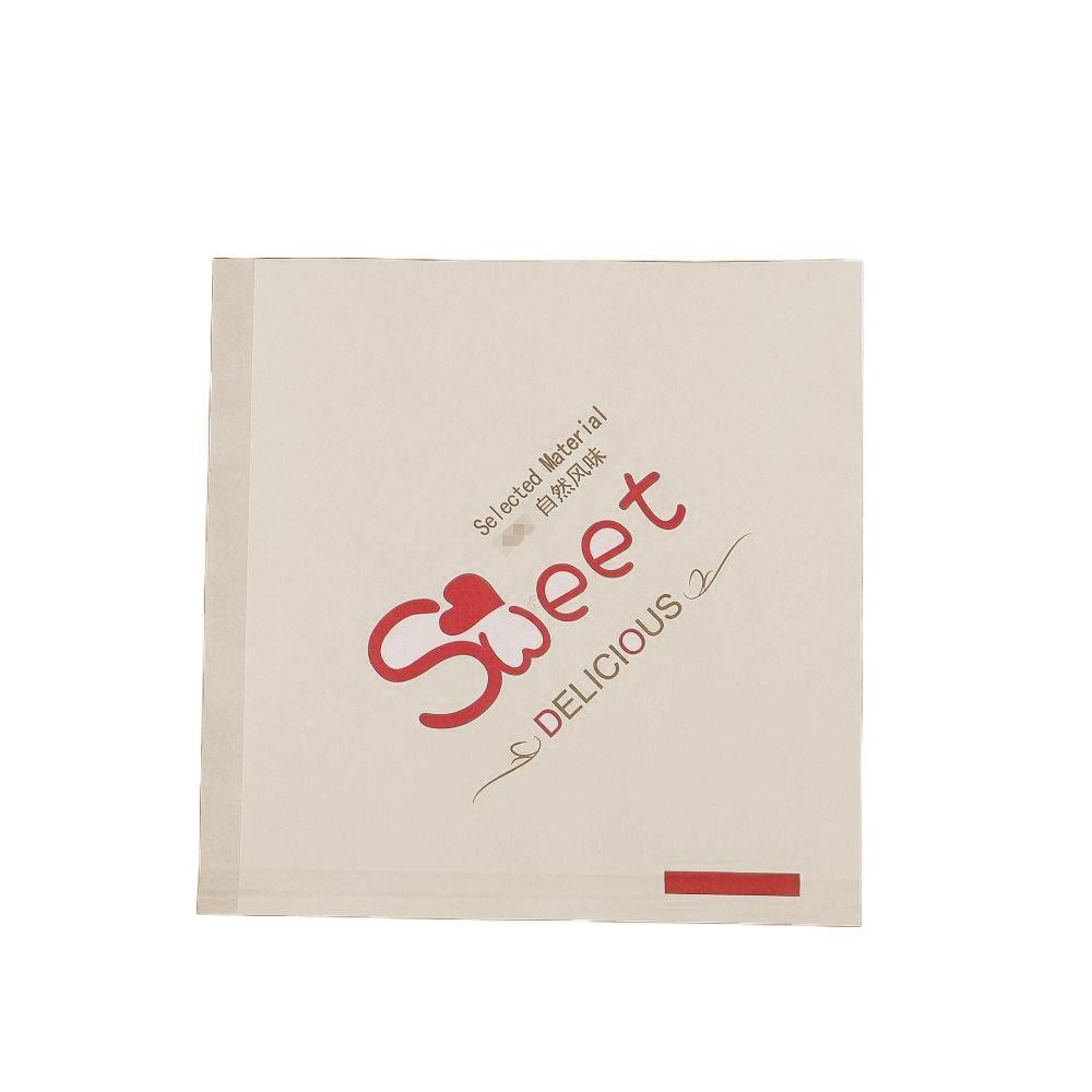 100Pcs 15x15cm Sandwich Wrappers Oilproof Disposable Hamburger Pouch Restaurant