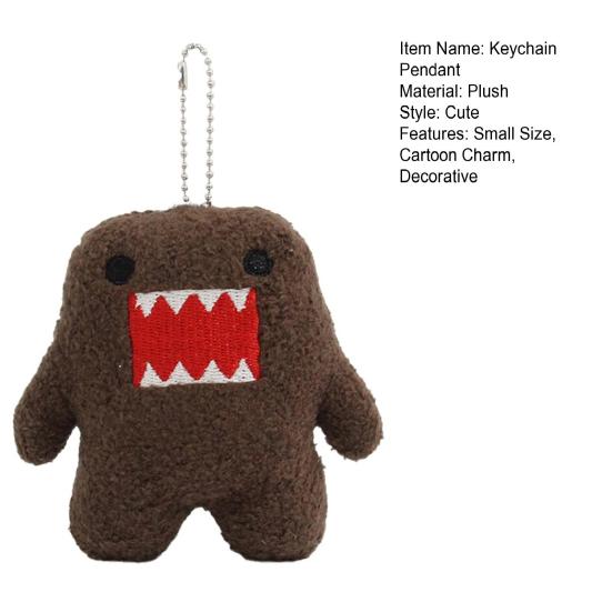 Keychain Pendant Small Size Cartoon Doll Charm Decorative Keyring Ornament Personal Belongings Accessory