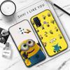 Черный мягкий чехол JM32 Minions для OPPO Reno 8 6 5 4 Pro Plus Find X3 A17 A3 A31 A38 A40 A53 A54 A55 A74 A76 A78 A77 A80 A94 A95 A96 Lite