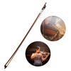Violin Bows Full Size 4/4 Wood Violin Bow Pole Carbon Fiber Core Hybrid Peranmbuco Skin Lightweight