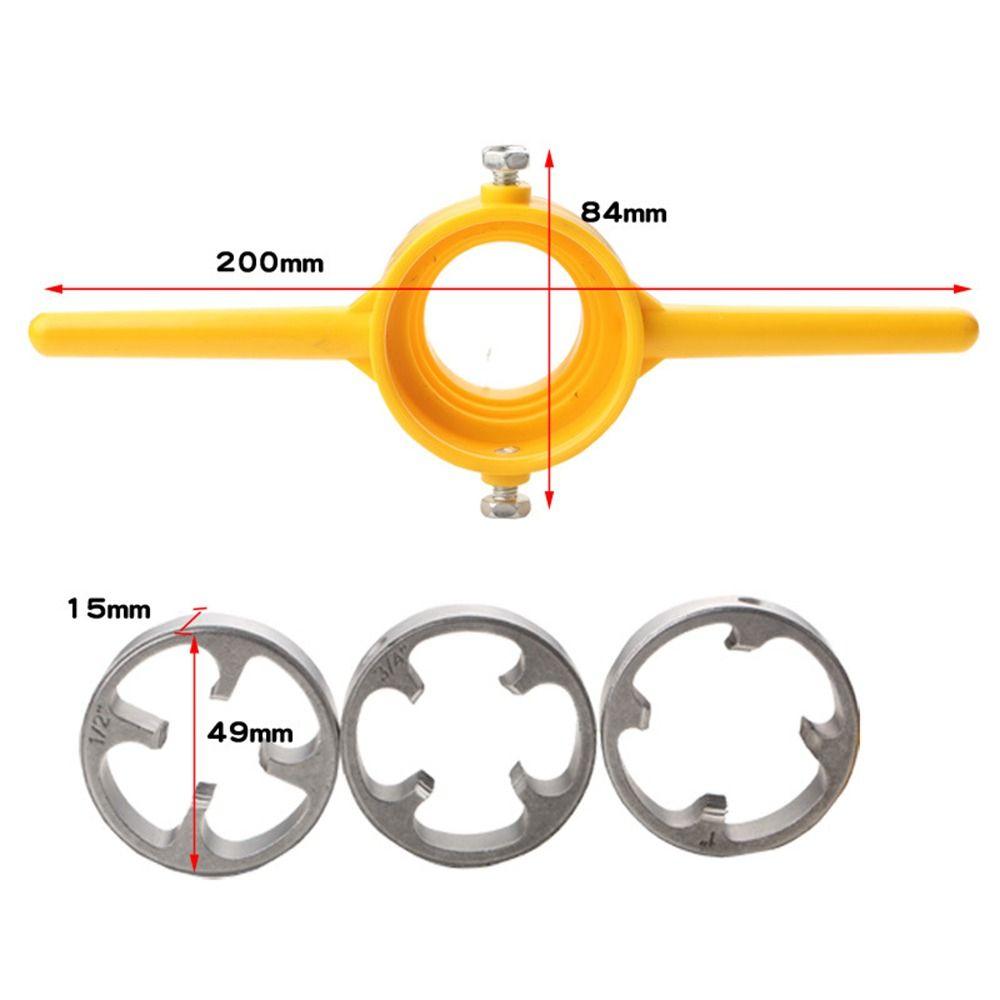 1/2 "3/4" 1" резьбонарезной станок для сантехники NPT, метчик для резьбы, резьбонарезной станок для труб, 6 шт./компл., обработка резьбы