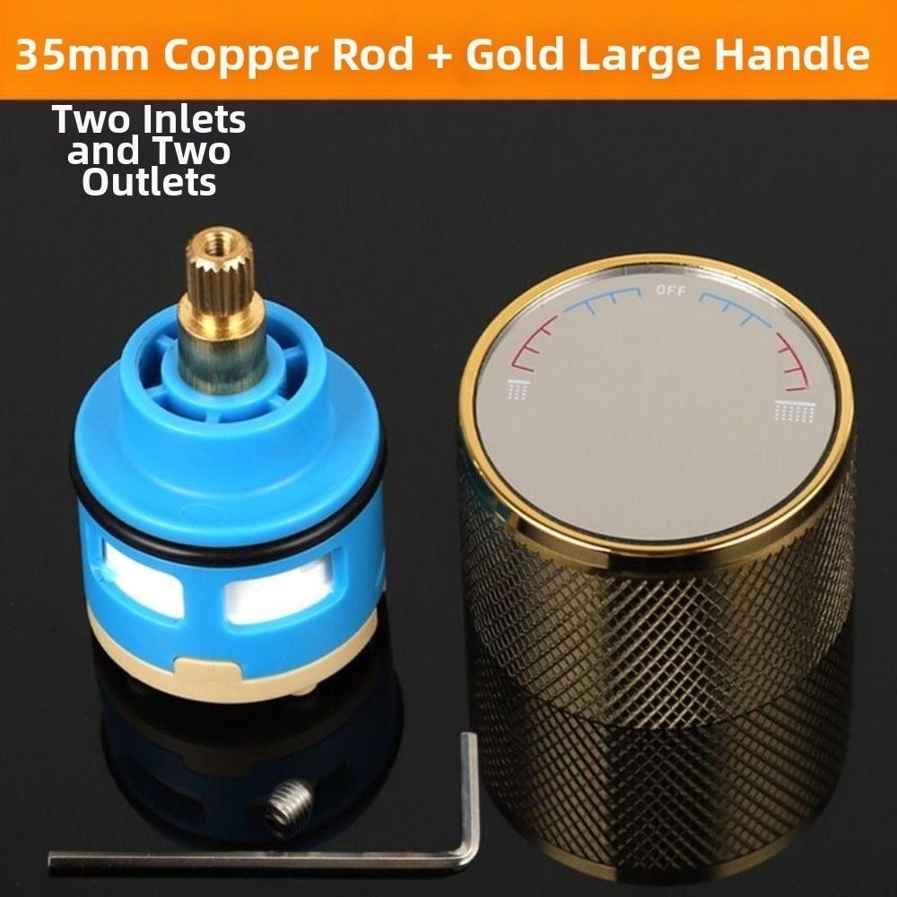 35mm Size Faucet Cartridge Watersaving Mixed Shower Switch Home Use Faucet Handle Shower Room