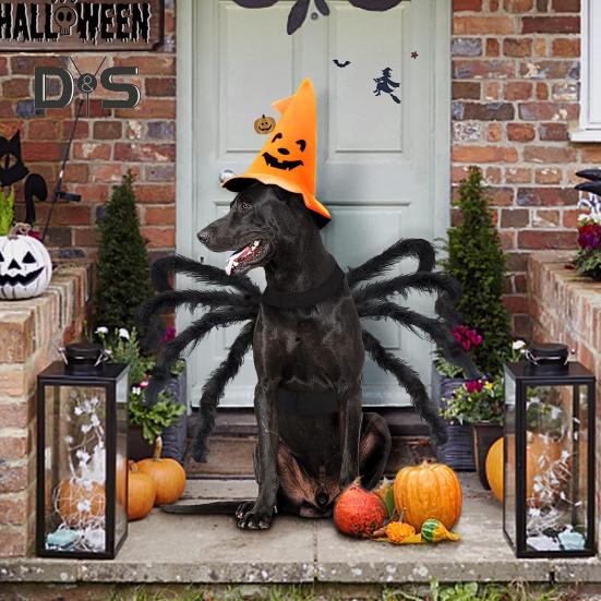 Костюм для питомца на Хэллоуин, милые лапки паука, одежда для питомца, уникальные аксессуары для щенка и кошки для домашней вечеринки, мероприятий на Хэллоуин