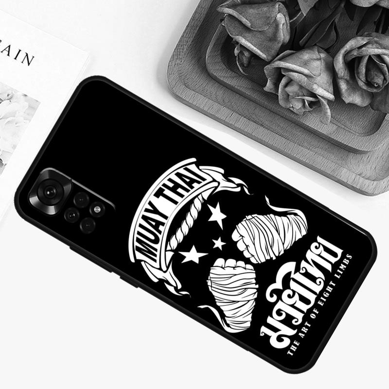 Чехол для телефона в стиле Муай Тай для Xiaomi Redmi Note 14 12 11 9 10 13 Pro 9S 10S 11S 12S Redmi 13C 14C 10C 12C