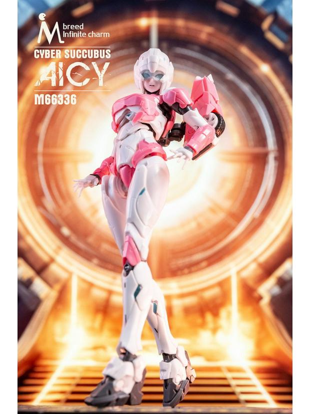 Новая фигурка робота-меха Арси для детей Meili Wuxian M-Brand 66336 с двумя матовыми лицами