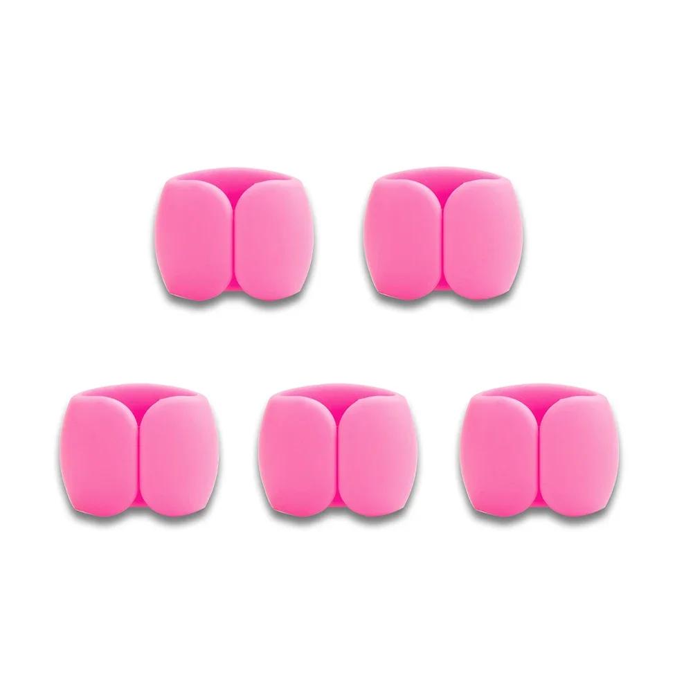 Cable Organizer 1/5Pcs Cable Clip Desk Tidy Organiser Cable Winder Wire Cord USB Charger Cord Holder Organizer Fixed Clasp