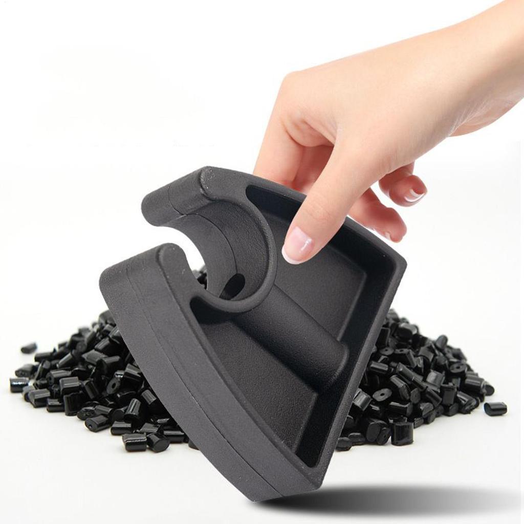 Boat Light Pole Clips Black Pole Light Clamp Clamp For Hook Deck Dock Wall Flashlight Yacht Ship Organization