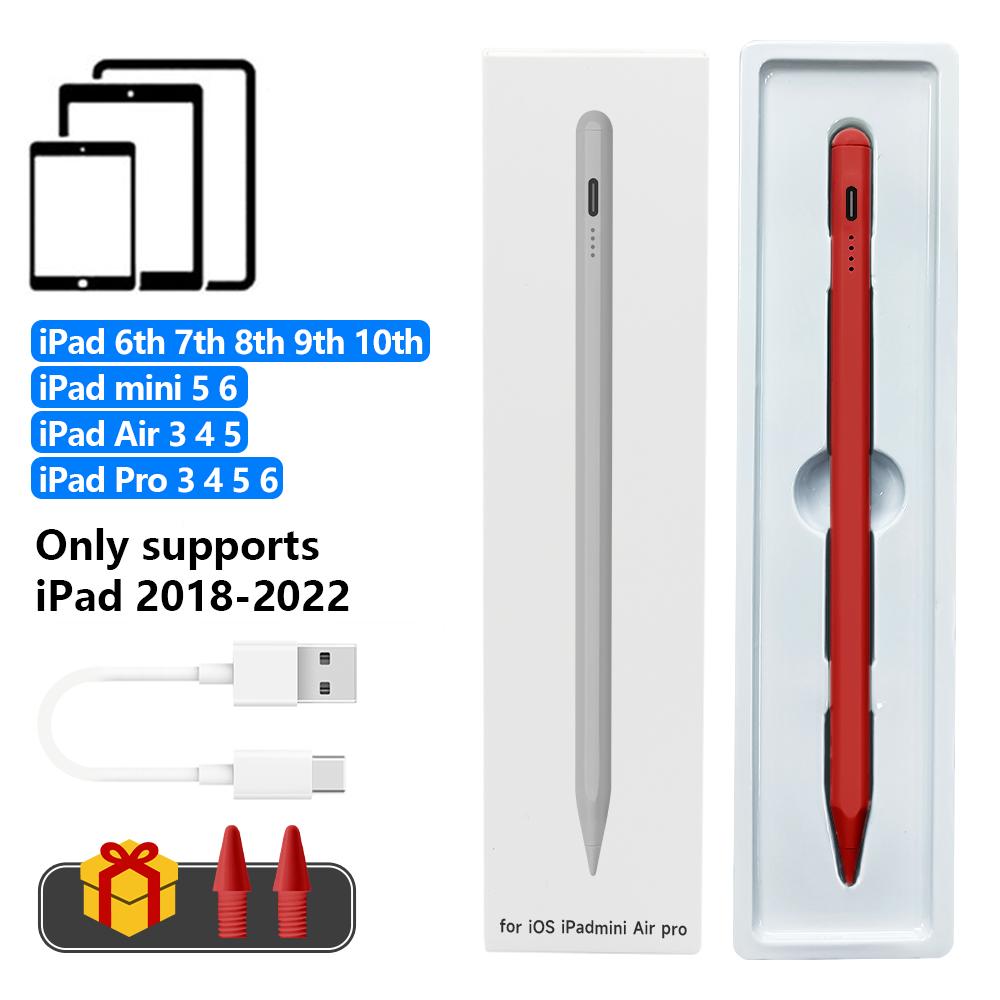 For iPad Pencil Palm Rejection Stylus Apple Pencil Pen For iPad Accessories Pro Air Mini Note-taking Pen 1 2 Generation