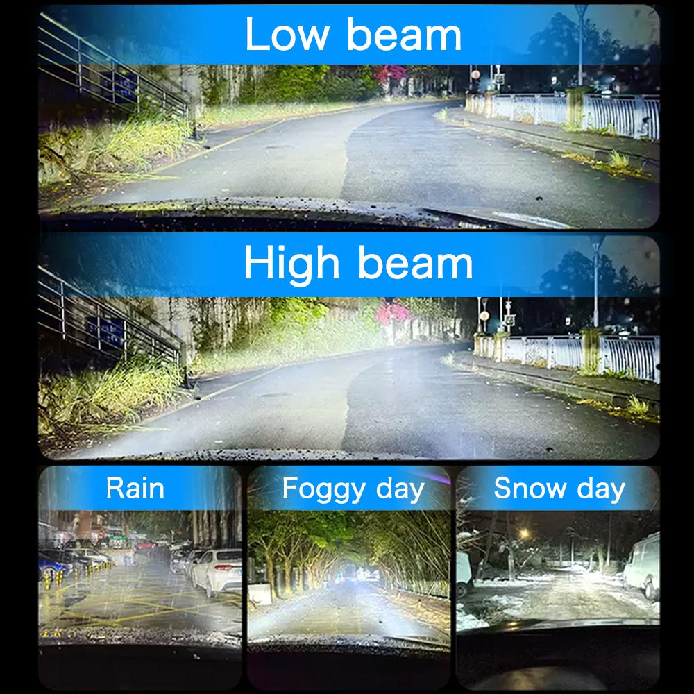2 шт. супер яркий мини H4 H7 светодиодные лампы для автомобильных фар 12000Lm CSP чип авто H1 H11 светодиодный светильник H27 H8 H9 HB3 HB4 9005 9006 6500K авто лампа 12 В 24 В 36 В