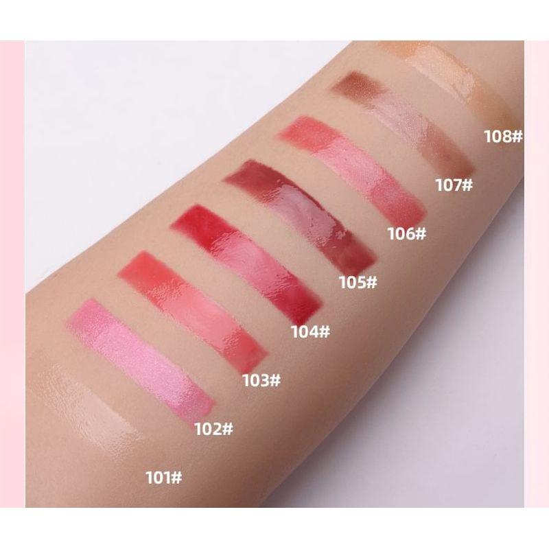 BEAUTY GLAZED - Пряный насыщенный увлажняющий блеск для губ - 8 цветов