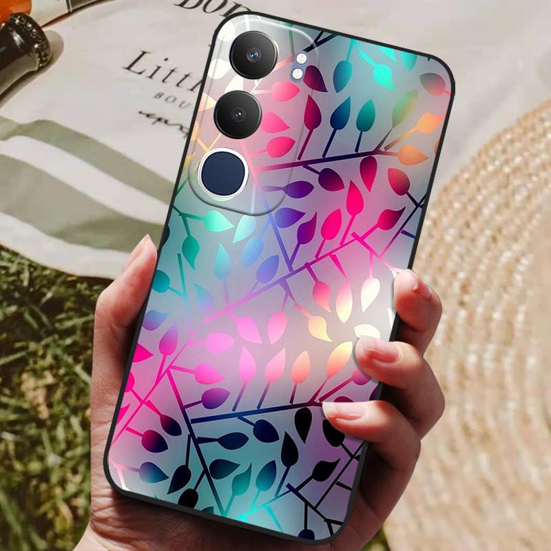 Чехол для телефона vivo Y19s 4G Модный Расписной Мягкий Силиконовый Задний Чехол для vivo Y19s 4G Чехлы ТПУ Бампер На vivoy19s V2419 Милый