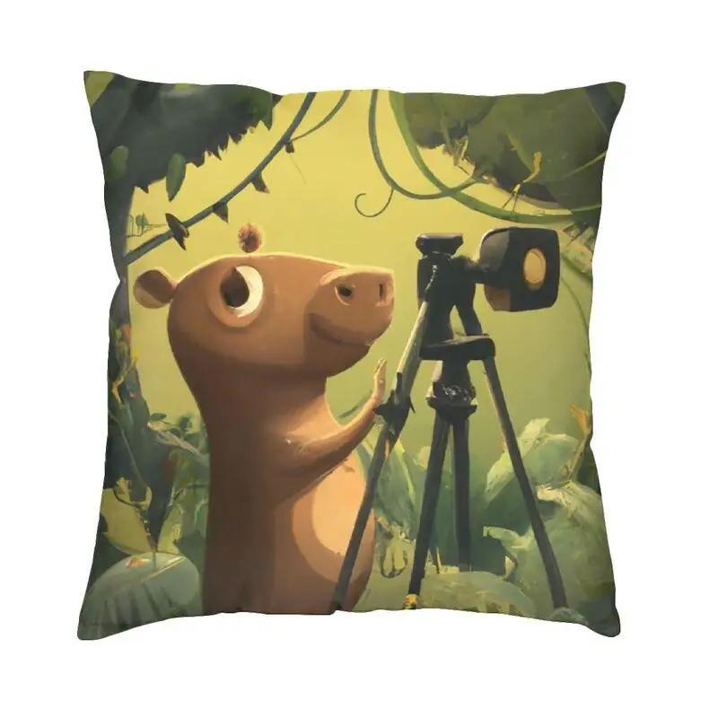Чехол для подушки Capybara Home Animal Pet Nordic Throw Decor Case