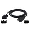 HDMI-кабель для автомобильной навигации HDMIType-EtoA длина кабеля-переходника 1,5 мHDMI тип E (женский пол) к HDMI тип A (женский пол) кабель черный
