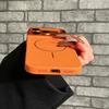 Fashion Frosted PC Leather Textured Magnetic Case For iPhone Air 17 16 15 14 13 12 Pro Max Plus For Magsafe Solid Color Cover