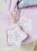 Улица Сезам Рынок Эбби x Little Twin Stars Звездообразный Меховой Кошелек SSMUGB256229 Женский LAV Один Размер