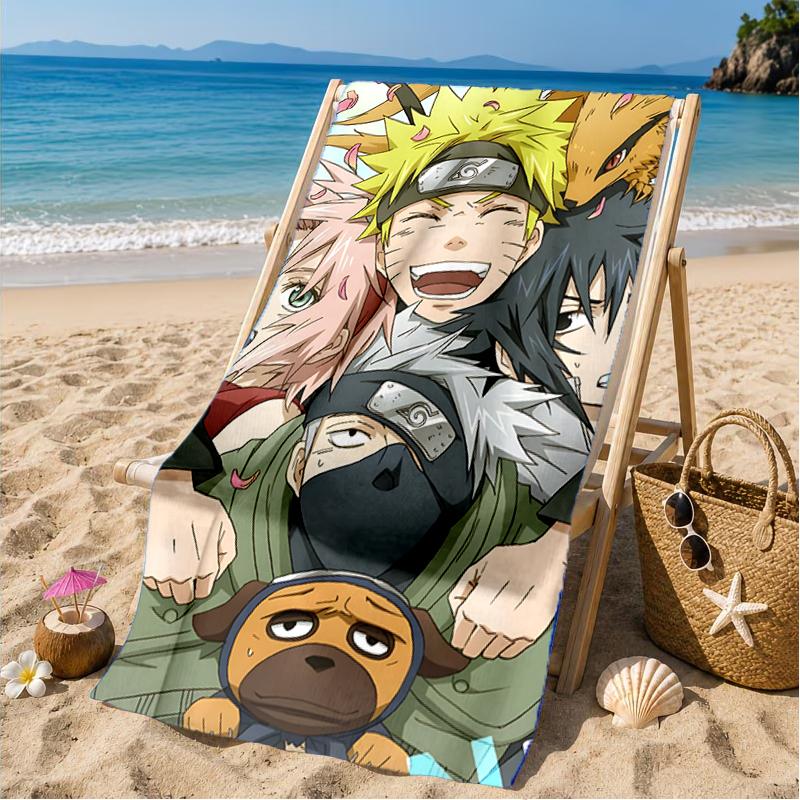 Ninja Team Adventure Beach Towel, Microfiber Beach Towel, Perfect For Pool, Beach, Travel, Home Decor Beach Party Fan gifts