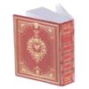 1:12 миниатюрных кукольных книг, классическая перекидная книга, модель, декор, аксессуары