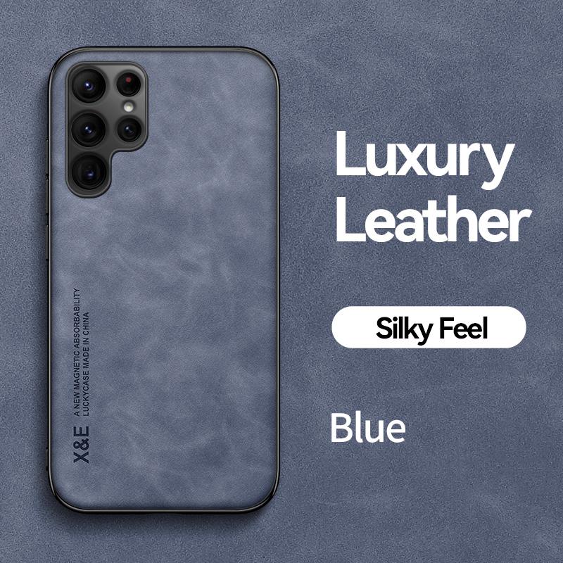 Роскошный кожаный чехол для Samsung S23 Ultra 5G S22 + S21 S20 FE противоударная задняя крышка телефона для Galaxy Note 20 Ultra 10Plus