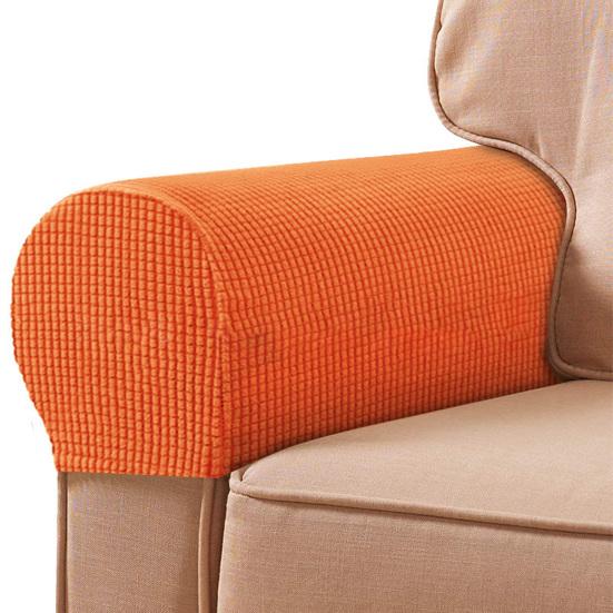 Sofa Arm Protector Convenient Anti-Slip Ornamental Armrest Covers Simple To Install Armrest Covers Armrest Covers for Living Room