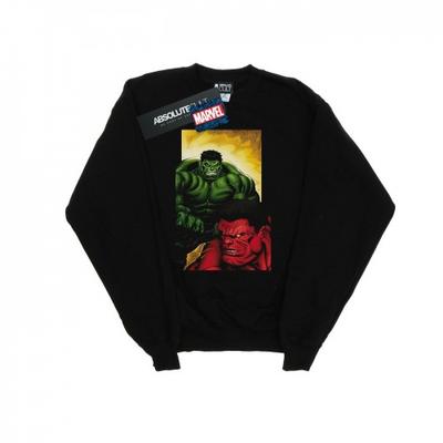 Мужская толстовка Red Hulk Vs Green Hulk