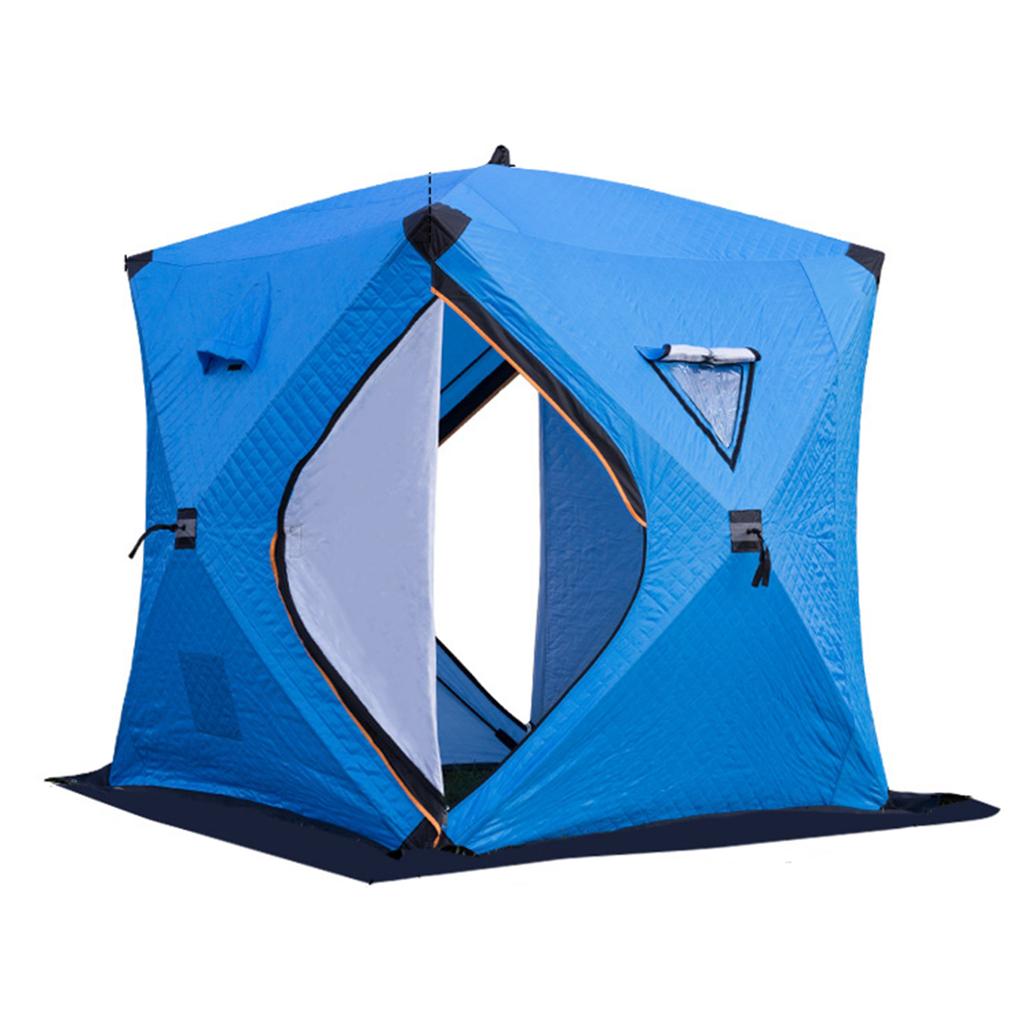 Portable Ice Fishing Shelter Easy Set-up Winter Fishing Tent Ice Fishing Tent Waterproof &