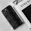 Кейс из кованого карбона для iPhone 17 Air 15 14 13 12 11 16 Pro Max Mini 15 16 Plus 16e Силиконовый чехол Funda