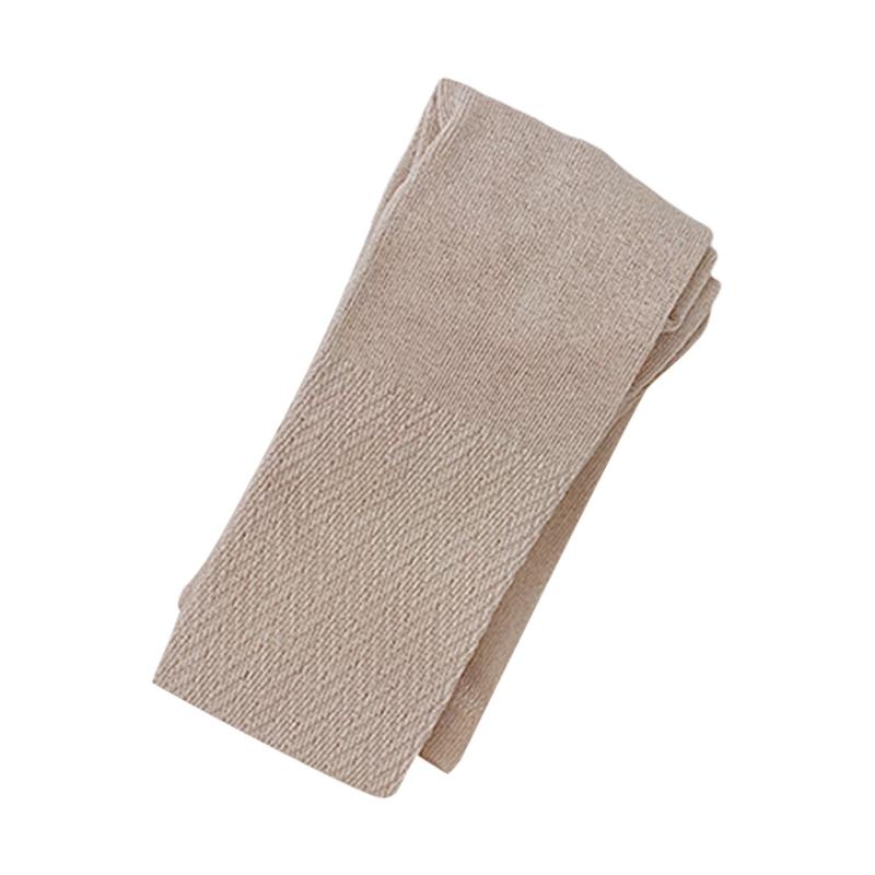 Колготки для девочек, однотонные, с волнистым узором, детские колготки из чесаного хлопка, эластичные колготки для танцев