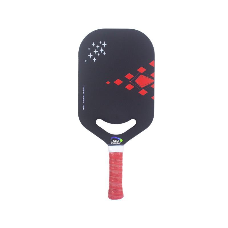 Professional Carbon Fiber Pickleball Paddle T700 One-Piece Hot-Press Frameless Smile Design Tournament Training