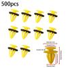 Plastic Material Auto Door Trim Panels Fastener 10mm Size Plastic Rivets Push Clip  Auto Door Trim