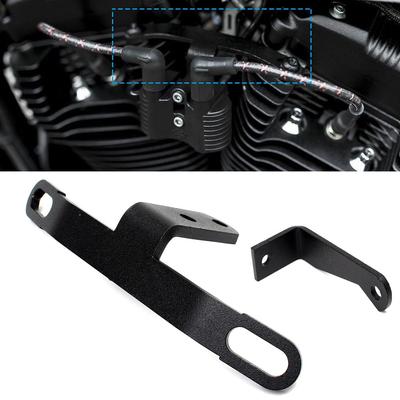 AQIMY Перенос катушки зажигания для Sportster XL883 XL1200 Черный кронштейн, Железо, Harley-Davidson 2007-2021 2020,