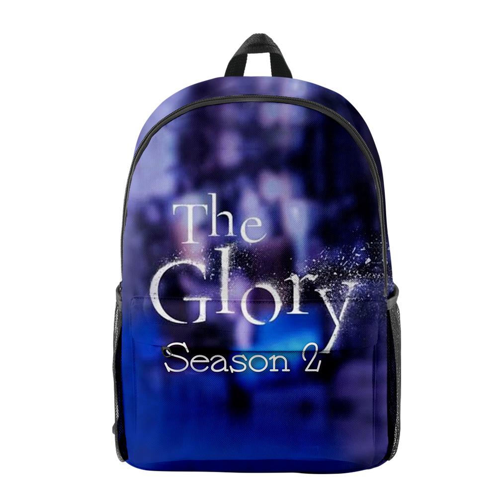 Классический Новый Крутой The Glory Kdrama Ученик Школьная сумка Тетрадь Рюкзаки 3D Печать Оксфорд Водонепроницаемый Мальчики/Девочки Дорожные рюкзаки