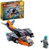 LEGO® Creator 3-en-1 31111 Le Cyber Drone, Jouet De Construction, Figurine De Robot Et Moto