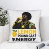 Afroman Лимонный Кекс Юмор Квадратная Наволочка Чехол для Подушки Потрясающая Полиэстеровая Декоративная Наволочка для Сиденья 45X45 см