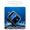 Deeply Sea Diving Case For 360 Action Cameras PC Shell Supports 45M Depth Clear Lens High Clear Footages Design