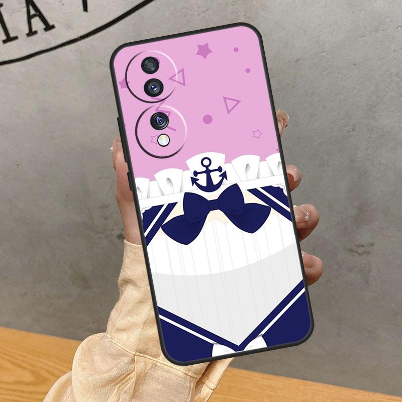 Чехол Minato Aqua Hololive для Honor Magic 8 Pro 5 6 7 Lite 90 70 50 400 200 X8c X8b X9a X9b X9c X9d Win RT