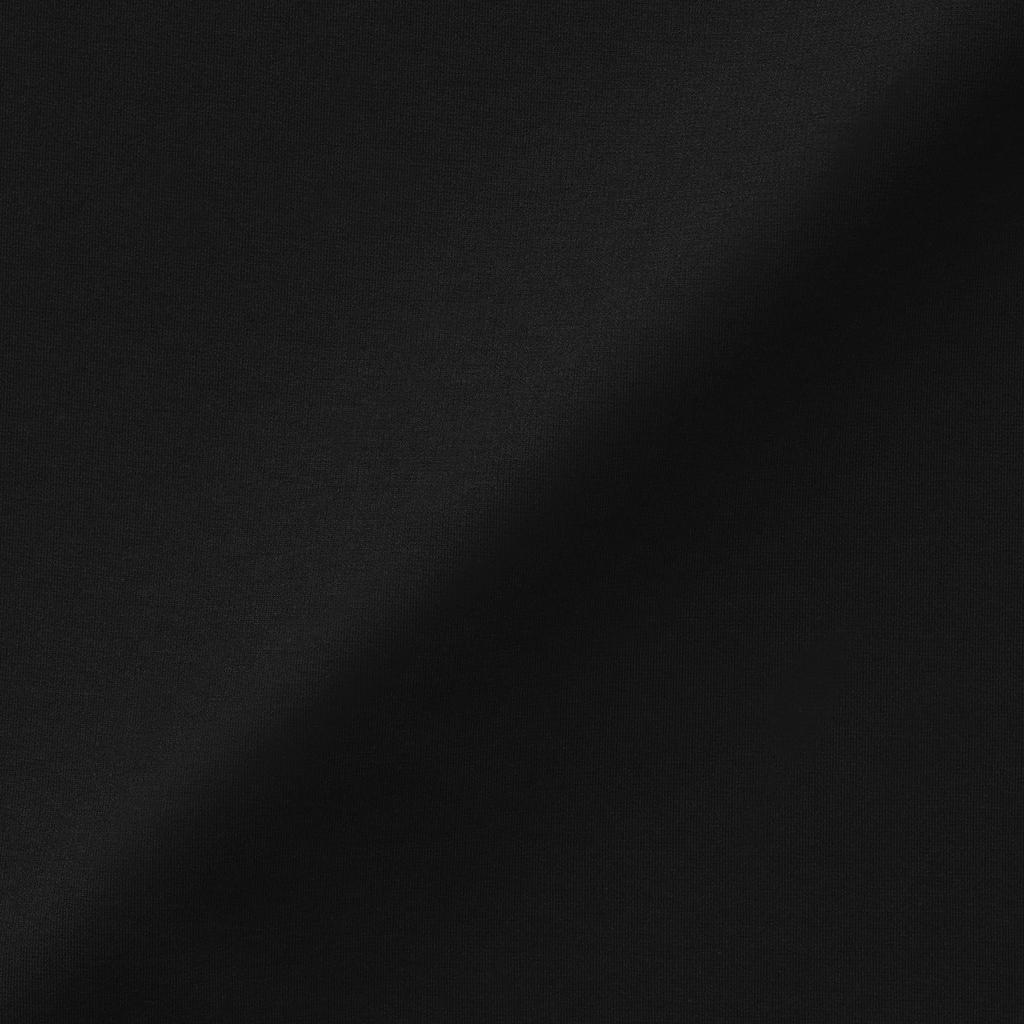 Женское платье MUJI из двойного трикотажа с рукавом 3/4, черное, размер S, BB2RZA5S