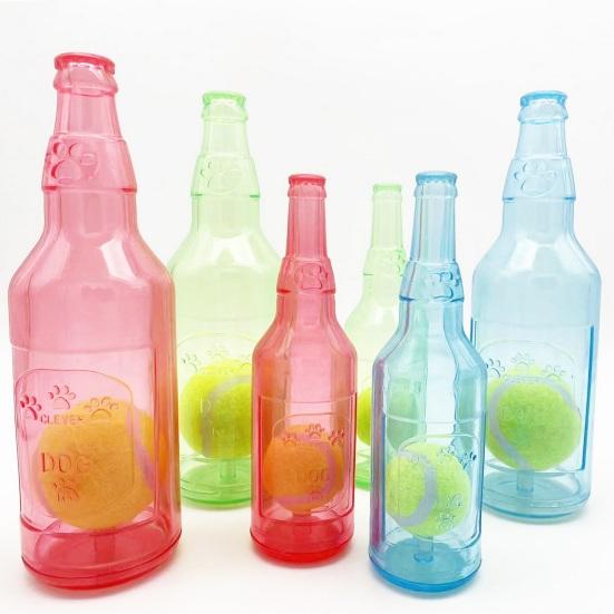 Toy Crunchnplay Shop Zentric Bottle Bottle Toys For Dogs Water Bottle Chew Toy Plastic Bottle Cruncher With Squeaky Tennis Ball