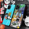 Милый стеклянный чехол Kakao Friends для Apple iPhone 14 13 Pro 11 12 7 8 Plus SE 2022 XR X XS Max 6 6S, закаленный чехол для телефона с рисунком