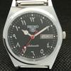 ВОССТАНОВЛЕННЫЕ ВИНТАЖНЫЕ SEIKO 5 AUTO 6309A ЯПОНИЯ МУЖСКИЕ АРАБСКИЕ ЧЕРНЫЕ ЧАСЫ a298957-2