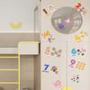 Раннее образование DIY для детской комнаты джунгли фрукты мультфильм животное настенная наклейка номер настенная наклейка
