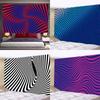 Fashionable Home Decor Tapestry Living Room Bedroom Tapestry Abstract Geometric Swirl Pattern