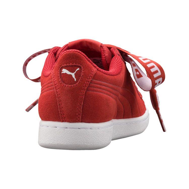 Puma Женские кеды Vikky Ribbon Bold Casual с низким верхом, красные 365312-02