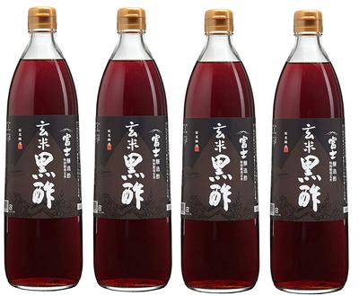 Уксус Fuji Iio Jozo Fuji Brown Rice Black Vinegar 900 мл x 4 набора