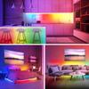 LED Strip Light RGB 5050 Color Changing Light Strip Intelligent Light Strip 3-key Remote Control Night Light Decoration Living Room Christmas Party