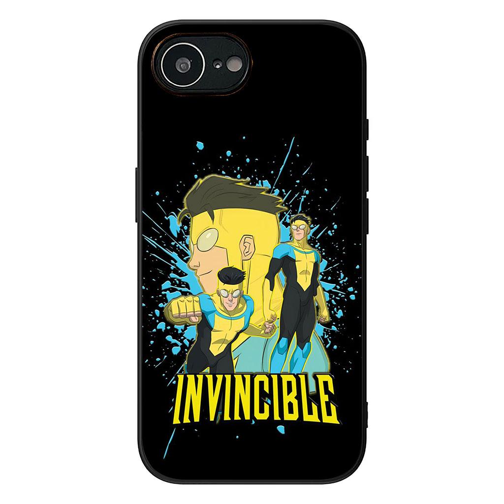 Чехол-постер I-Invincibles для телефона Apple iPhone 17 16 Plus 13 12 Pro Max Mini X XR ProMax 16E 15+ 16Plus Air Case