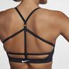 Nike Indy Jdi Низкоинтенсивная поддержка спортивный бюстгальтер без рукавов однотонный майка женское нижнее белье черный CD7125-010